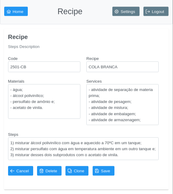 recipe recipe